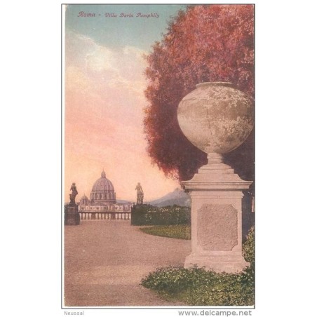 Tarjeta de  roma de 1950