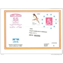 Sobres entero postal conmemorativos oficiales  n 11  usado