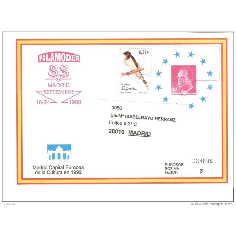 Sobres entero postal conmemorativos oficiales n 11 usado Sobres entero postal conmemorativos oficiales n 11 usado