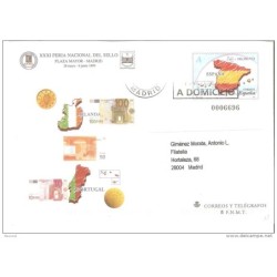 Sobres entero postal conmemorativos oficiales  n 54 usado  españa