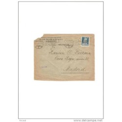 Frontal  de carta alemania sello de bayern