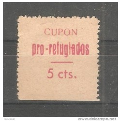 Viñeta cupon pro refugiados 5 cts