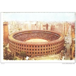 Tarjeta postal plaza de toros valencia