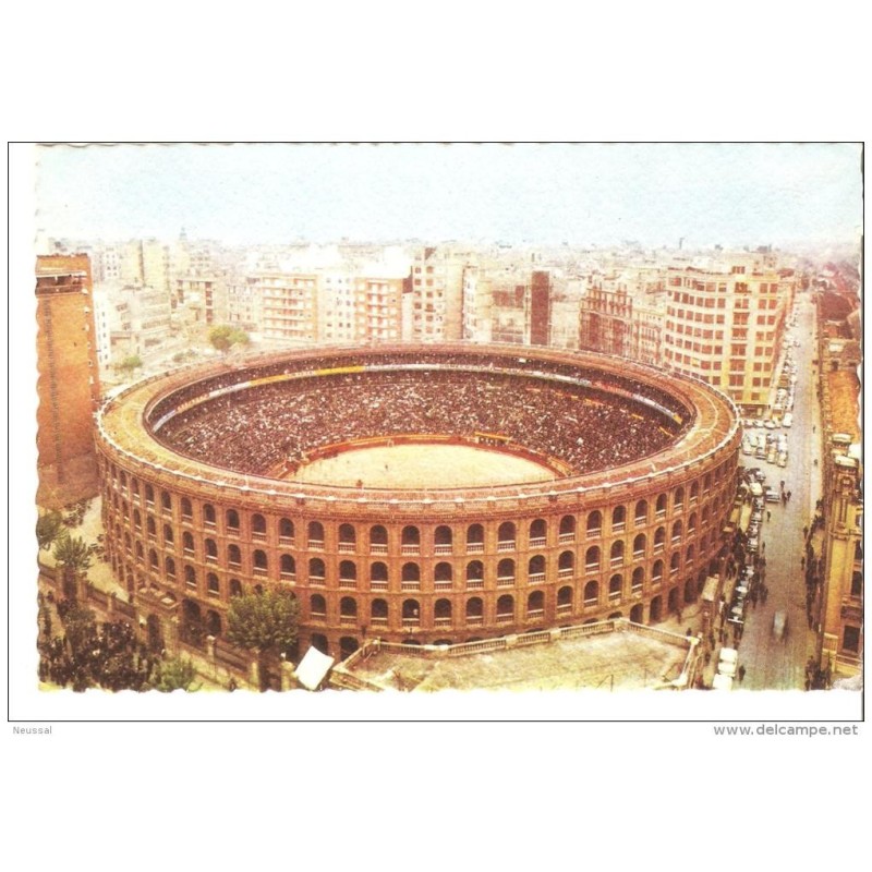 Tarjeta postal plaza de toros valencia Tarjeta postal plaza de toros valencia