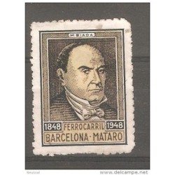 Viñeta de ferrocarril barcelonamataro