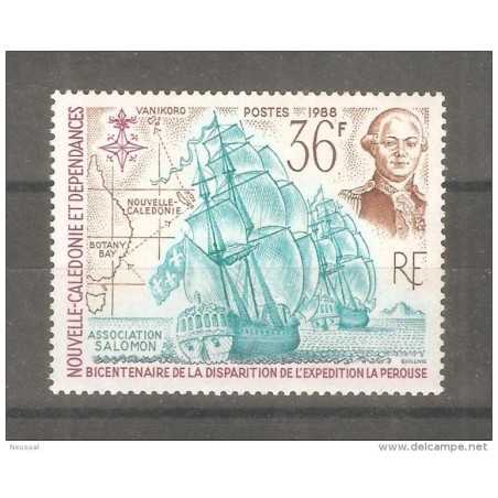 Sello  de nueva caledonia  a191