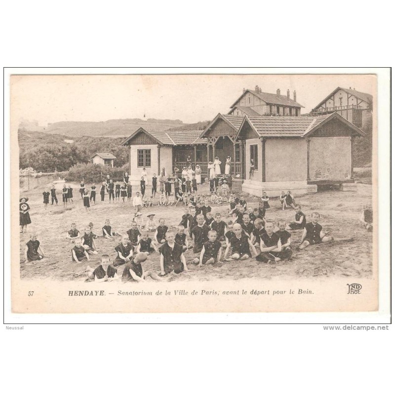 Tarjeta postal de hendaye