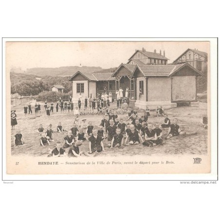 Tarjeta postal de hendaye
