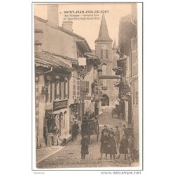 Tarjeta postal de saint hean pied de port