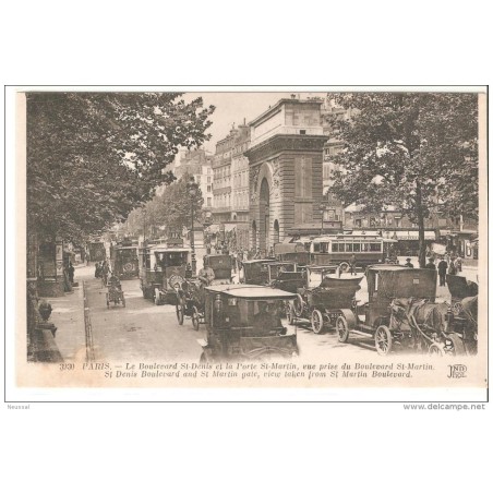 Paris le boulevard stdenis el porte stmartin