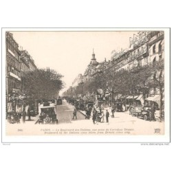 Paris le boulevard des italiens