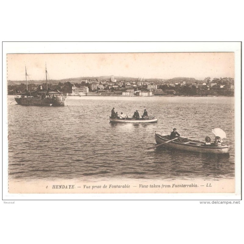 Tarjeta postal hendaye