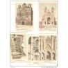 Serie 5 de catedrales de Francia con explicación en cada postal por detrás10 postales