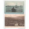 2 tarjeta postal nice y paris