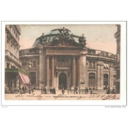 Tarjeta postal de paris  circulada