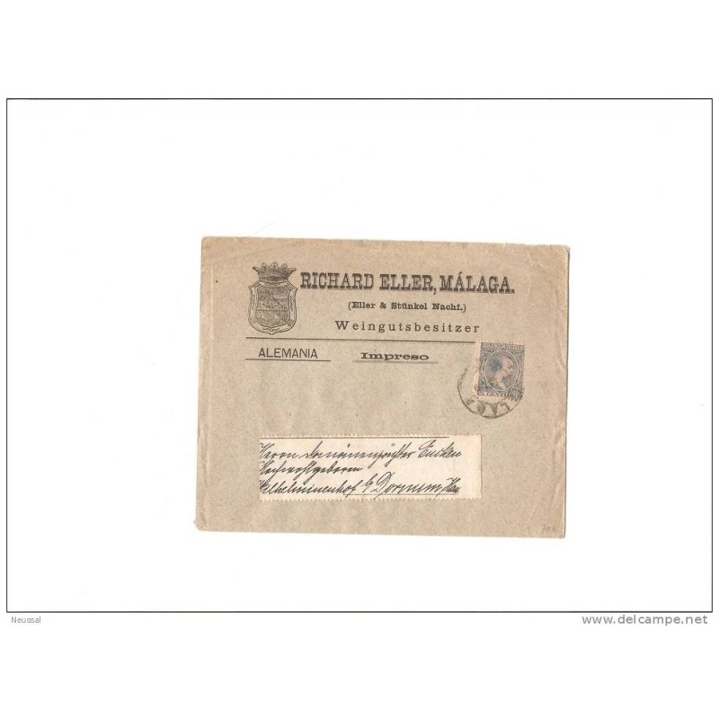 Carta malaga a alemania Carta malaga a alemania
