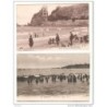 2 tarjetas postales birraitz la plage