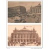 2 tarjetas postales  de parislopera