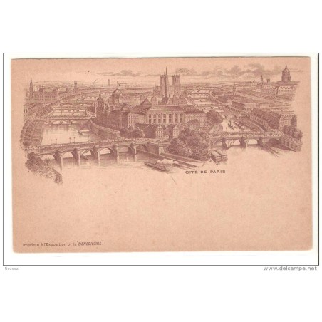 Tarjeta  postales  de parisbenedectine3