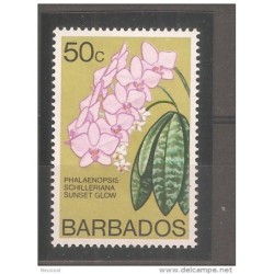 Sello n 384 de barbados
