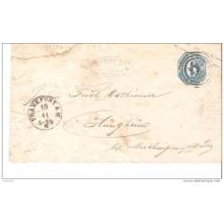 Carta con matasello frankfurt 1919