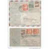2 cartas de chile 1946