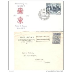 2 cartas de belgica diferentes