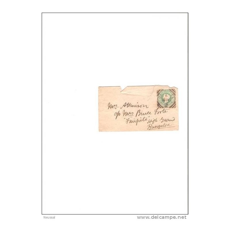 Carta india 1896 Carta india 1896