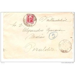 Carta de españa de 1934 matasello La seca