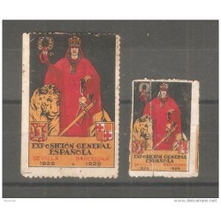 2 viñetas una grande y otra pequeña 1929