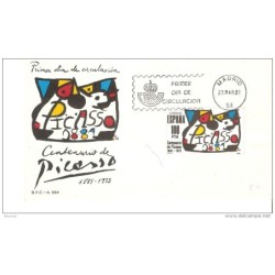 Sobre de primer dia de picaso de 1981