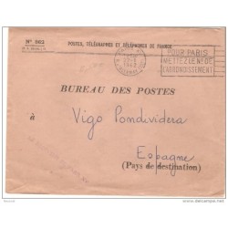 Carta de francia de 1962