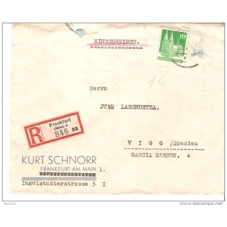 Carta de alemania  a vigo