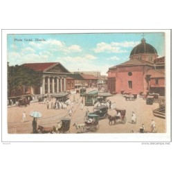 Postal de filipinas  plaza goiti manila