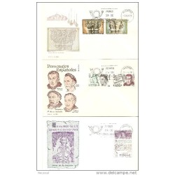 7sobres de primer dia diferentes años 77 y 78