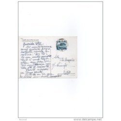 Tarjeta postal con matasello  avila