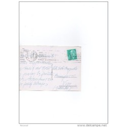 Tarjeta postal con matasello  irun