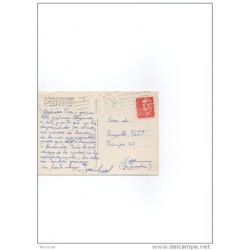 Tarjeta postal con matasello  las palmas