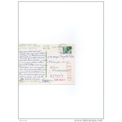 Tarjeta postal circulada japon