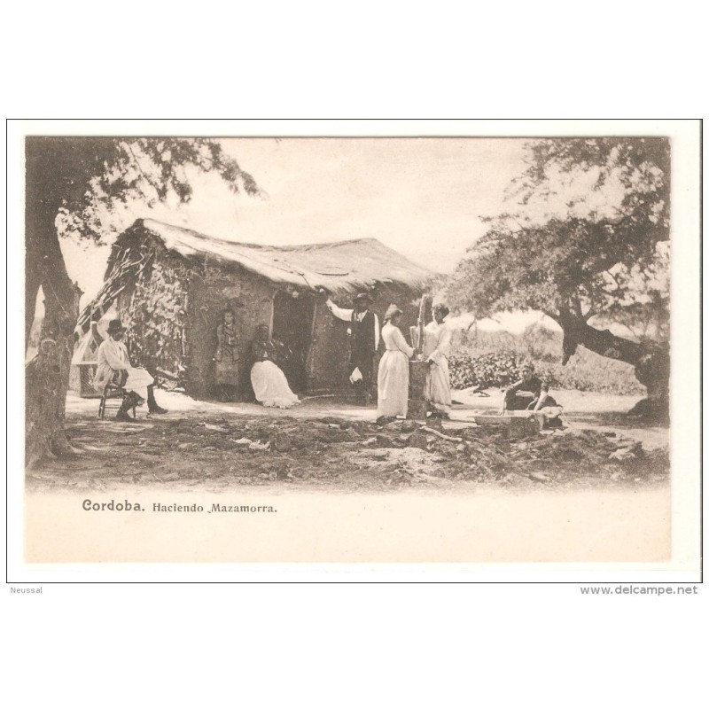 Tarjeta postal de cordoba hacienda mazamorra