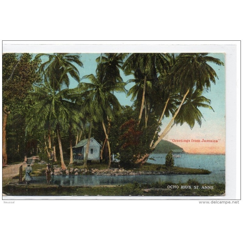 Tarjeta postal de jamaica Tarjeta postal de jamaica