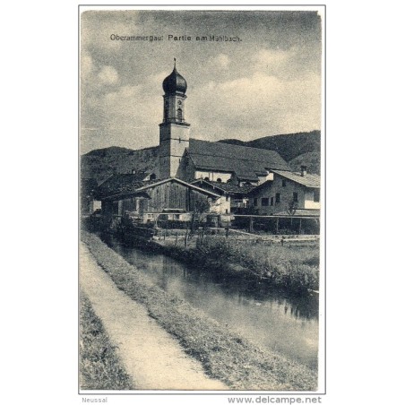 Tarjeta postal  de alemaniaoberammergau