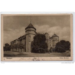 Tarjeta postal  de alemania stuttgart