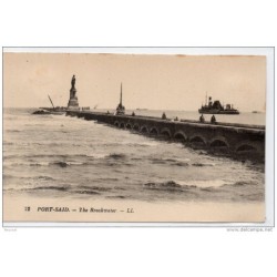 Tarjeta postal de port said the breakwater