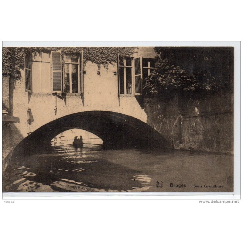 Tarjeta postal de belgica bruges sous gruuthuse Tarjeta postal de belgica bruges sous gruuthuse