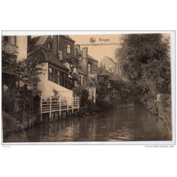 Tarjeta postal de belgica bruges vieux sac