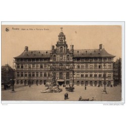 Tarjeta postal de belgica anvers  fontaine brabo