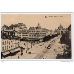 Tarjeta postal de belgica anvers  avenue de keyser
