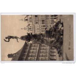Tarjeta postal de belgica anvers  fontaine brabo