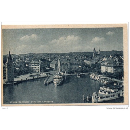 Tarjeta postal de alemania lindau